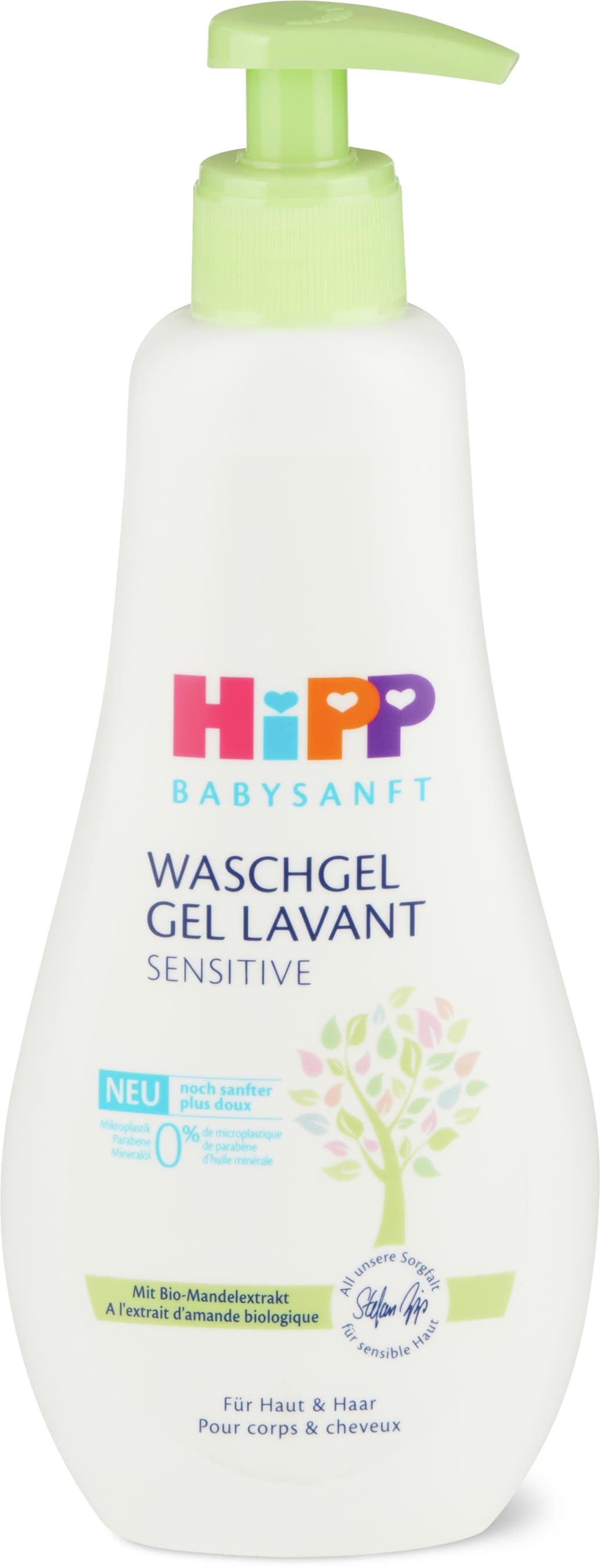 Hipp Washgel Sensitive Mandelextrakt 400ml